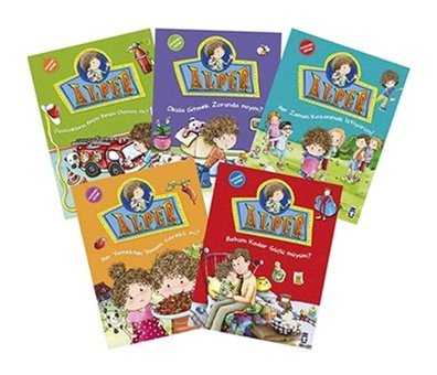 Alper Davranış Eğitimi Seti - 5 Kitap Takım - Nurşen Şirin - Timaş Çocuk