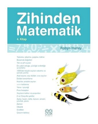 Zihinden Matematik 4 - Robyn Hurley - 1001 Çiçek