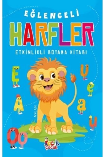 Bıcırık Yayınları Ema Eğlenceli Harfler (ETKİNLİKLİ BOYAMA KİTABI)