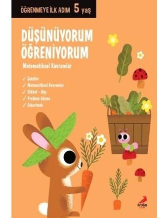 Düşünüyorum Öğreniyorum-Öğrenmeye İlk Adım 5 Yaş- Erdem Çocuk
