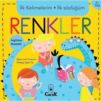 İlk Kelimelerim İlk Sözlüğüm Renkler 2 + Yaş- Floki Çocuk