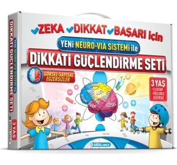Adeda Yayınları Adeda Görsel Dikkati Güçlendirme Seti 3 Yaş Osman Abalı + Görsel Dikkat Testi Dgs