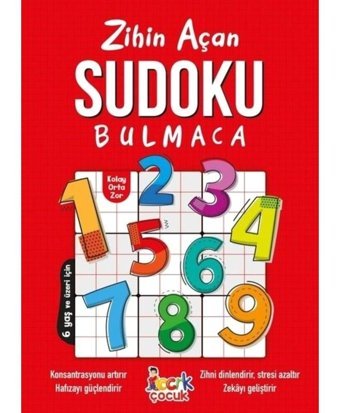Zihin Açan Sudoku Bulmaca- Bıcırık Yayınları