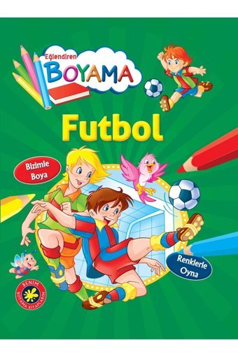 Parıltı Yayınları Eğlendiren Boyama - Futbol Parıltı Yayınları (Korunaklı Poşetle)