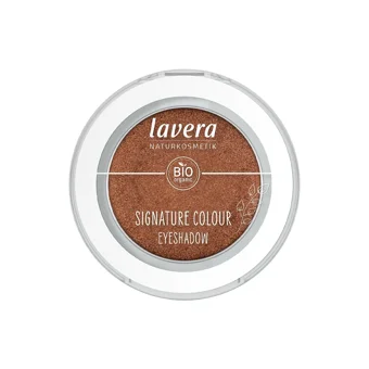 Lavera Signature Colour Burnt Apricot 04 Toz Işıltılı Tekli Far Kahverengi