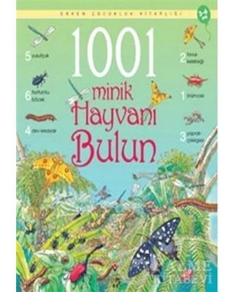 1001 Minik Hayvanı Bulun - Emma Helrough - Tübitak Yayınları