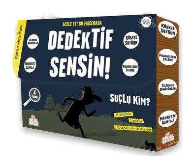 Dedektif Sensin!-4 Kitap Takım - Pronto - Nesil Çocuk Yayınları