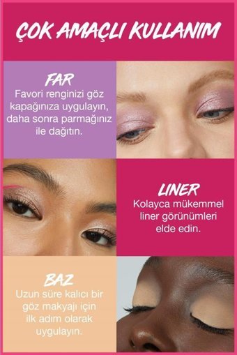 Maybelline New York Courageous Krem Saten Tekli Far Krem