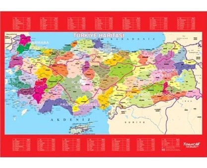 Türkiye Haritası Yapboz - Yumurcak Yayınları