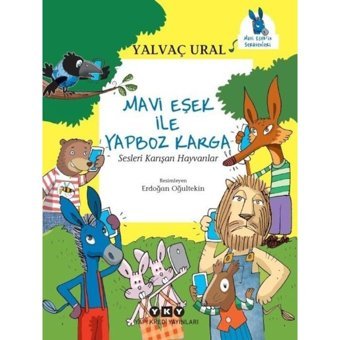 Mavi Eşek İle Yapboz Karga - Yalvaç Ural - Yapı Kredi Yayınları