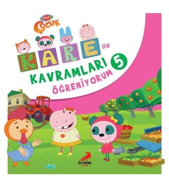 Erdem Yayınları Kare Ile Kavramları Öğreniyorum 5 / / Kolektif