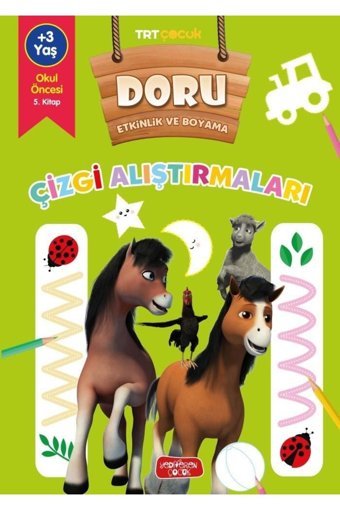 Yediveren Çocuk Doru Etkinlik ve Boyama - Çizgi Alıştırmaları / Kolektif / Yediveren Çocuk / 9786258120172