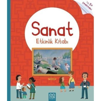 Sanat Etkinlik Kitabı-Yaş 5+ Çıkartmalı - Sam Baer - 1001 Çiçek