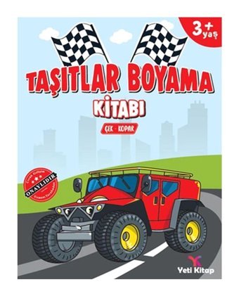yeti kitap Taşıtlar Boyama Kitabı