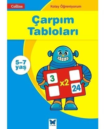 Çarpım Tabloları 5-7 Yaş - Simon Greaves - Helen Greaves - Mavi Kelebek