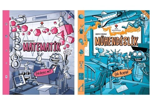 Tübitak Yayınları Şaşırtıcı Gerçekler Mühendislik - Matematik - 2 Kitap Set +10 Yaş