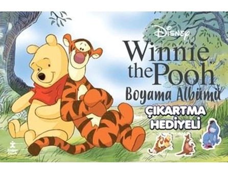 Disney Winnie The Pooh Boyama Albümü - Çıkartma Hediyeli- Doğan Çocuk