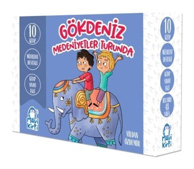 Gökdeniz Medeniyetler Turunda - 3. Sınıf Hikaye S Mavi Kirpi Kitap Vildan Özdemir Çocuk Kitaplığı Gökdeniz Medeniyetler Turunda