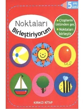 Noktaları Birleştiriyorum Kırmızı Kitap - 5 Yaş Üstü- Parıltı Yayınları