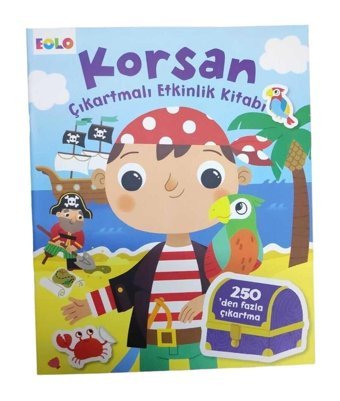 Eolo Yayıncılık Korsan Çıkartmalı Etkinlik Kitabı