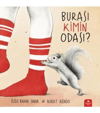 Redhouse Kidz Yayınları Burası Kimin Odası? kitabı Özge Bahar Sunar Redhouse Kidz Yayınları