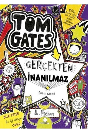 Tudem Yayınları Tom Gates Gerçekten İnanılmaz(Ara Sıra)5.Kitap L.Pichon