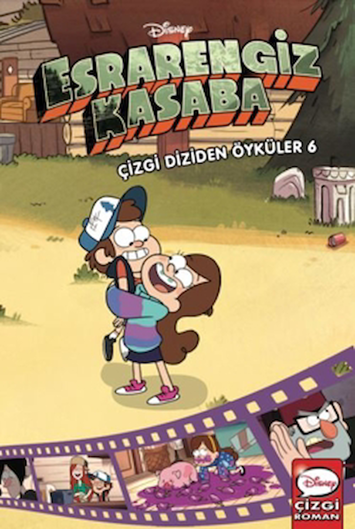 Disney - Esrarengiz Kasaba Çizgi Diziden Öyküler 6 / Kolektif / Beta Kids / 9786254237607 / Ciltli