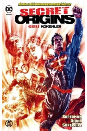 Çizgi Düşler Yayınevi Gizli Kökenler & Superman - Robin - Supergirl