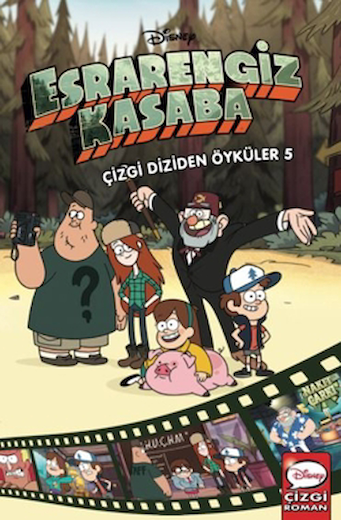Disney - Esrarengiz Kasaba Çizgi Diziden Öyküler 5 / Kolektif / Beta Kids / 9786254237591 / Ciltli