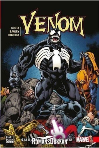 Marmara Çizgi Yayınları Sudaki Kan Doğum Venom Cilt 3 Mike Costa