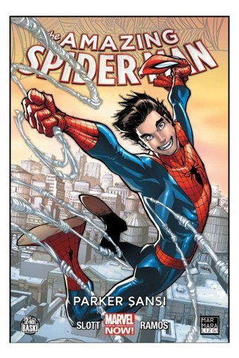 Marmara Çizgi Yayınları Yeni Amazing Spider Man Cilt 1parker Şansı Dan Slott