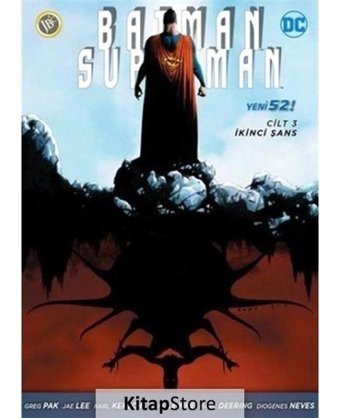 Batman-Süperman Cilt 3-İkinci Şans - Greg Pak - Jeff Lemire - JBC Yayıncılık