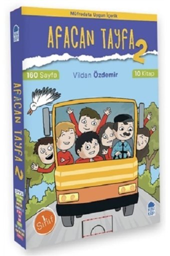 Mavi Kirpi Afacan Tayfa 2 - (10 KİTAP) 1.sınıf Okuma Seti - Vildan Özdemir 9786257947626