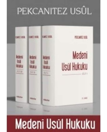 Pekcanıtez Usül-Medeni Usül Hukuku-3 Cilt Takım- On İki Levha Yayıncılık