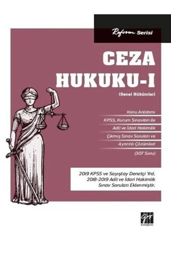 Gazi Kitabevi Reform Serisi Ceza Hukuku - I (genel Hükümler)
