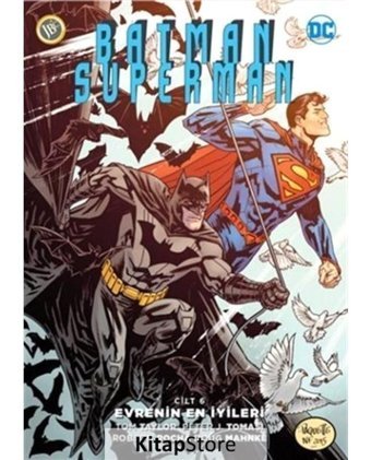 Batman - Superman Cilt 6-Evrenin En İyileri - Jorge Jimenez - JBC Yayıncılık
