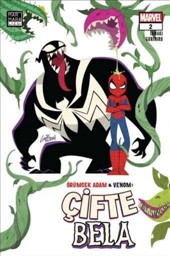 Marmara Çizgi Yayınları Örümcek Adam & Venom: Çifte Bela - Sayı 2