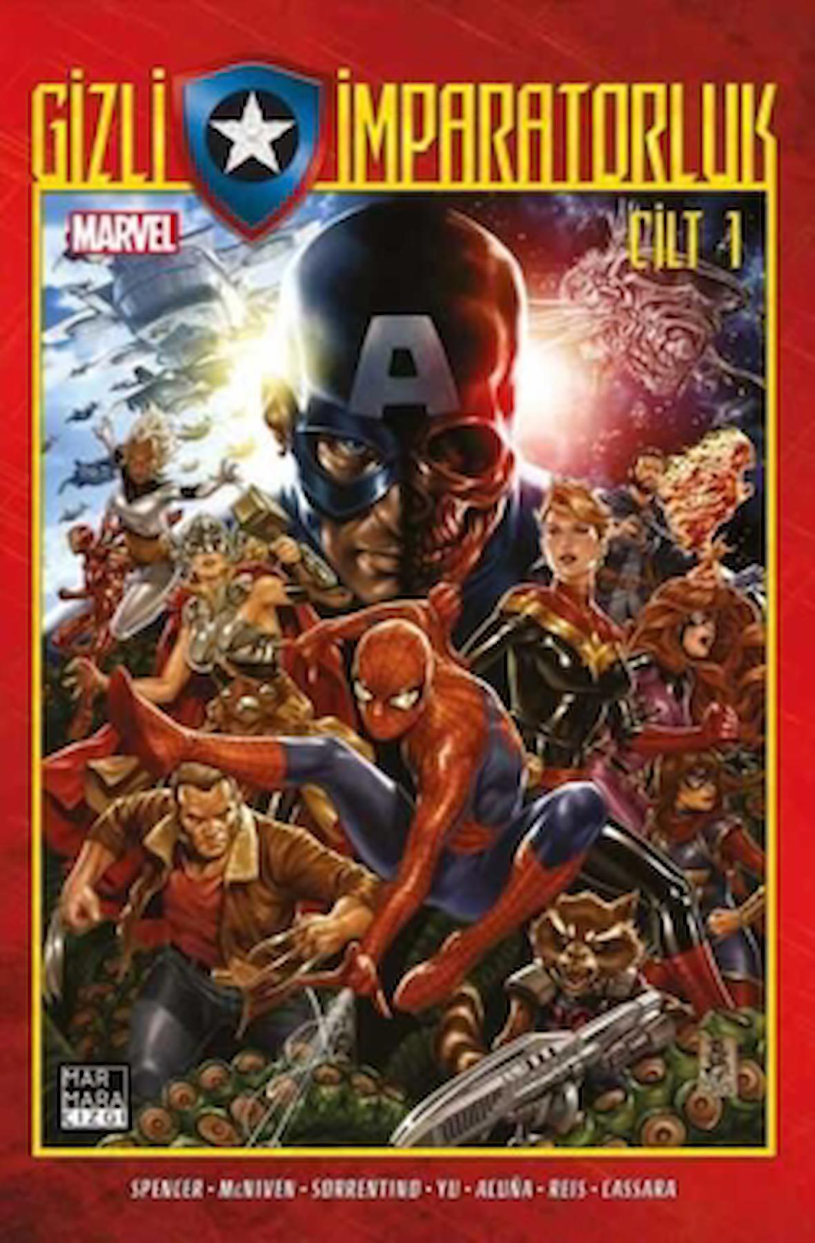 Gizli İmparatorluk Cilt: 1 / Nick Spencer / Marmara Çizgi / 9786057784339