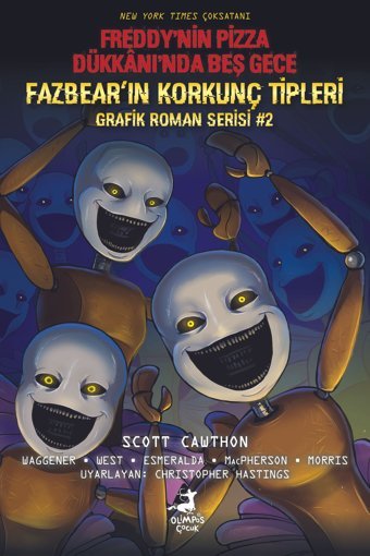 Olimpos Yayınları Freddy'nin Pizza Dükkanı'nda Beş Gece - Fazbear'ın Korkunç Tipleri Grafik Roman Serisi 2