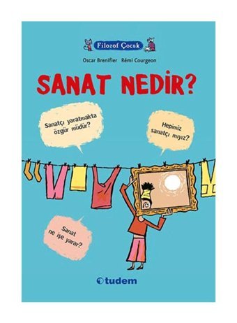 Tudem Yayınları Filozof Çocuk Sanat Nedir Oscar Brenifier