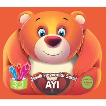 Parıltı Yayınları Şekilli Hayvanlar Serisi - Ayı Kollektif