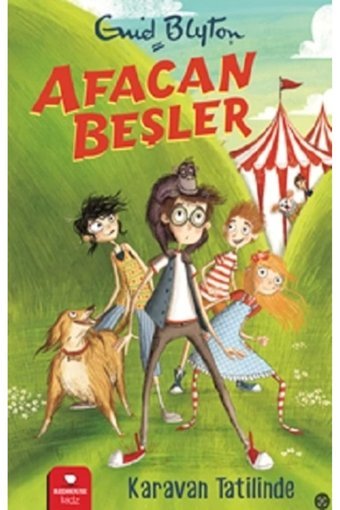 Redhouse Kidz Yayınları Afacan Beşler- Karavan Tatilinde Enid Blyton Kitabı 236 Sayfa Redhouse Kidz Yayınları
