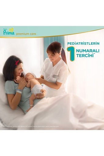 Prima Yenidoğan 1 Numara Cırtlı Bebek Bezi 2x70 Adet