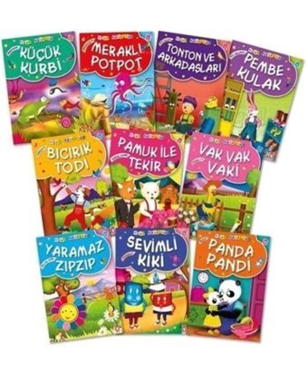 Timaş Yayınları Mini Masallar-1 ( 10'lu Set ) | Kolektif | Timaş Yayınları
