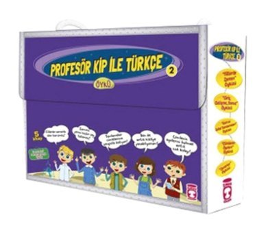 Timaş Çocuk Profesör Kip Ile Türkçe 2 Set - (5 KİTAP) Birsen Ekim Özen