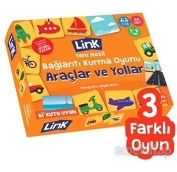 Timaş Çocuk Araçlar Ve Yollar - Link Bağlantı Kurma Oyunu