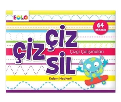 Debir Yayınları Çiz Çiz Sil, Kolektif, Eolo Yayıncılık, Çiz Çiz Sil Kitabı, 96 Sayfa