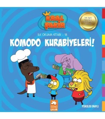 Eksik Parça Yayınları Kral Şakir Ilk Okuma 18 - Komodo Kurabiyeleri _yeni Baskı _2022 Basım Varol Yaşaroğlu