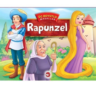 Beyaz Balina Yayınları Rapunzel - Üç Boyutlu Masallar Kolektif Kitabı 5 Sayfa Beyaz Balina Yayınları