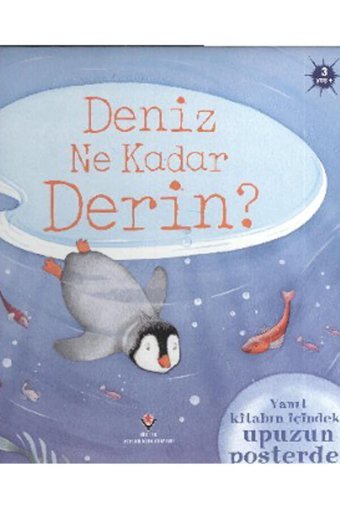 Tübitak Yayınları Deniz Ne Kadar Derin? (sünger Kapaklı)